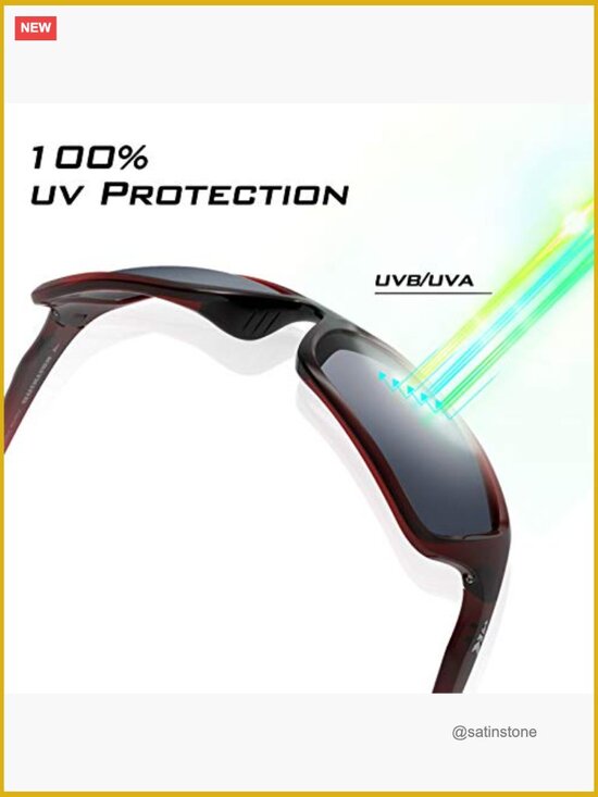 Polarized Sunglasses with PuriVex Coating, Grilamid Frames for Sports main image 4
